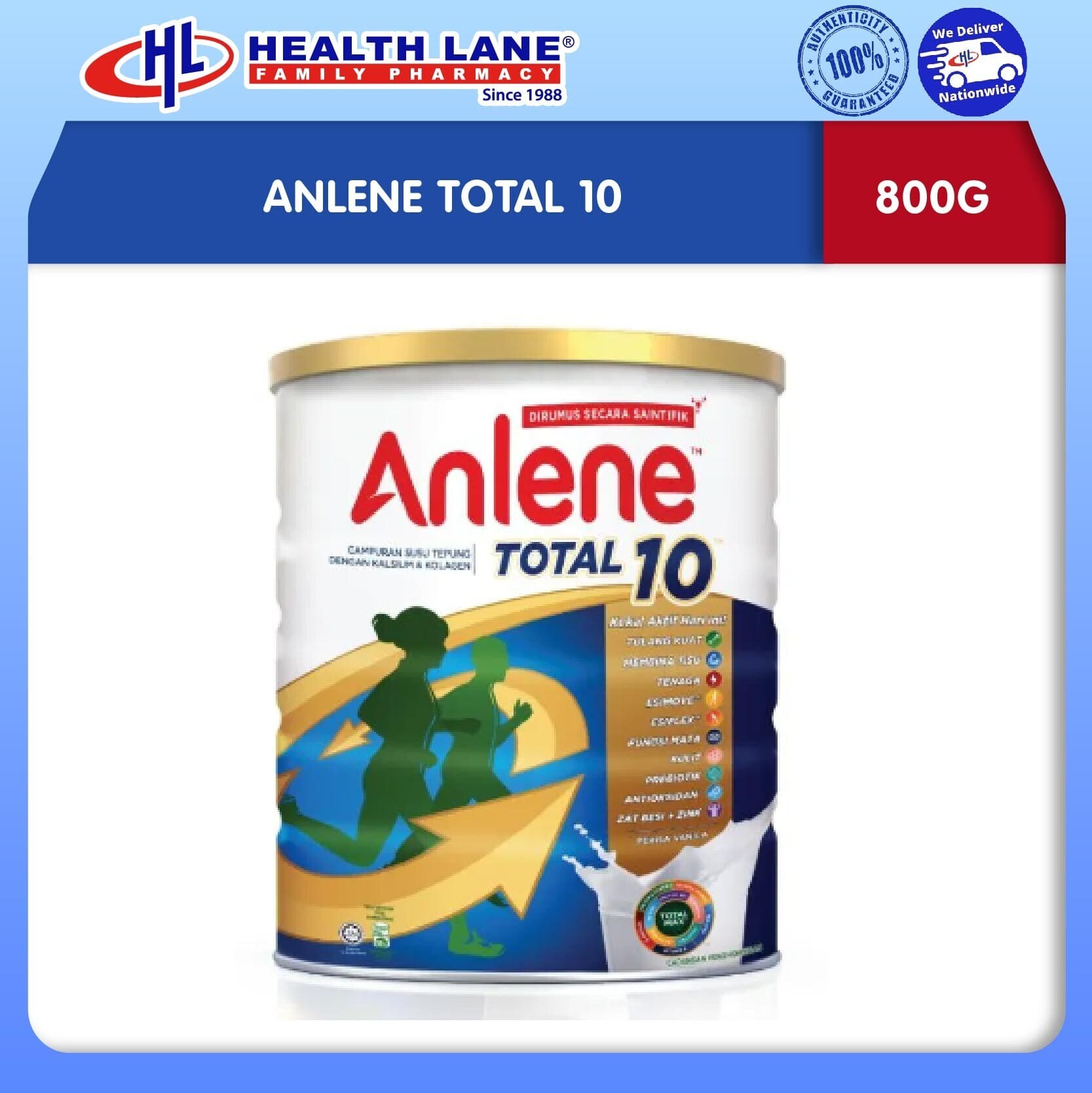 ANLENE TOTAL 10 (800G)